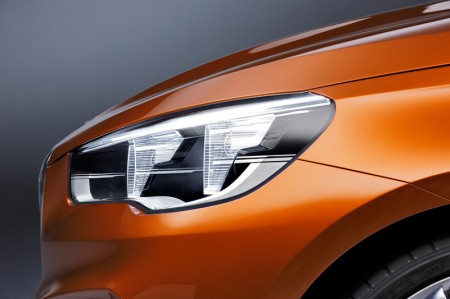 BMW Concept Active Tourer Outdoor - Headlight Detail