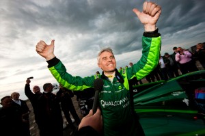 Lord Drayson takes World Electric Land Speed Record