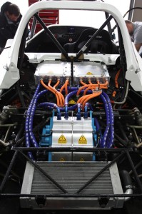 TMG EV P002 Pikes Peak - Electrical components