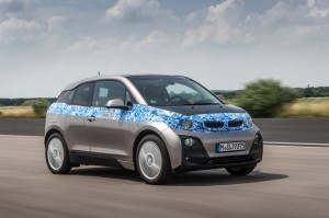 BMW i3 test drive - Front quarter view