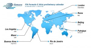 Formula E Preliminary Calendar