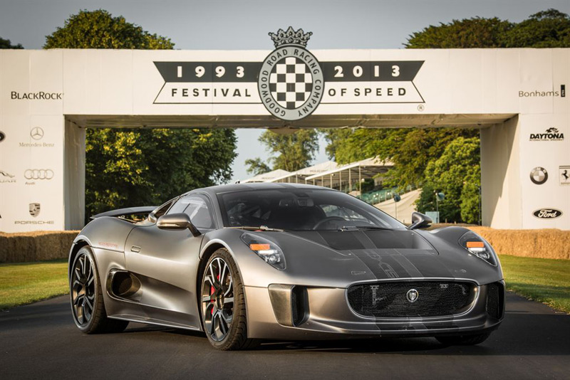 Jaguar C-X75 at Goodwood Festival of Speed (FoS) 2013