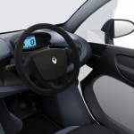 Renault Twizy Electric Car - Interior dashboard