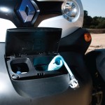 Renault Twizy Electric Car - Recharging socket (US shown)
