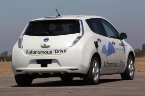 Nissan Leaf autonomous drive