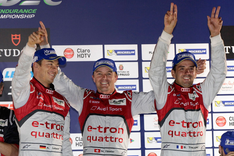 Audi Win Brazil Sao Paulo Endurance Race