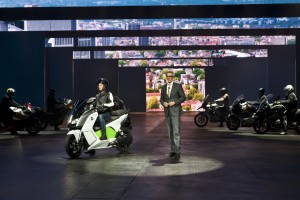 BMW C evolution - Electric Scooter at IAA Frankfurt 2013