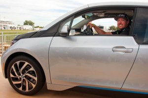 BMW Championship 2013 - Hunter Mahan made a hole-in-one and wins a BMW i3.