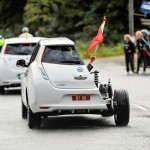 Nissan LEAFs lead world record bid