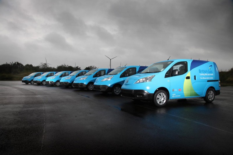 Nissan and British Gas launch electric commercial vehicle pilot