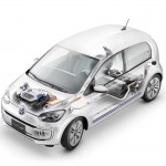 VW twin-up! plug-in hybrid concept technology cutaway