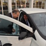 Transport Minister Robert Goodwill at the launch of the Go Ultra Low campaign, where earlier the Deputy Prime Minister announced that government will invest more than £9 million to boost the number of charging points for electric vehicles