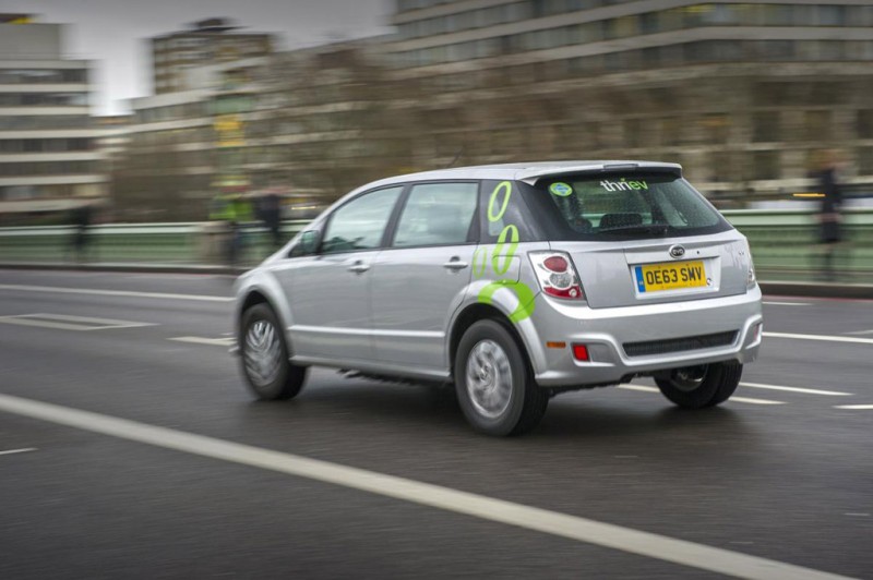 Thriev launched a fleet of 20 BYD e6 cars in London