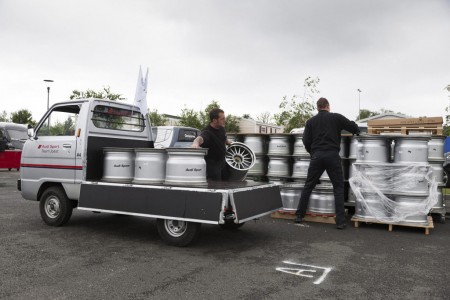 Logistic trip around the world for Audi 2