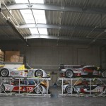 Race cars are transported to the overseas races by cargo aircraft