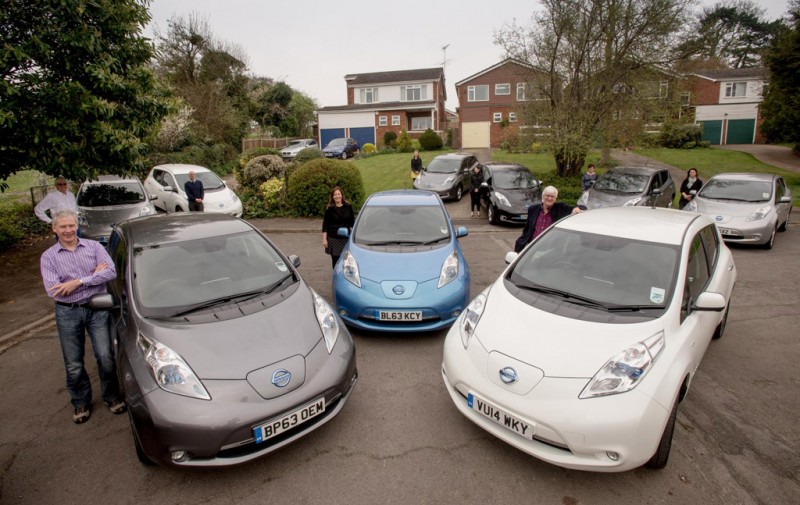 The street of the future – neighbours in Marlow test the impact of a cluster of 9 electric vehicles on the local electricity grid