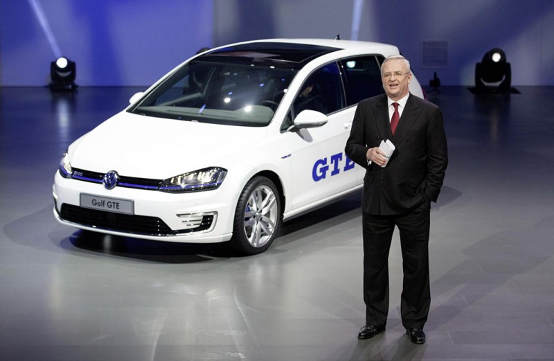 Volkswagen Golf GTE Hybrid & Professor Winterkorn