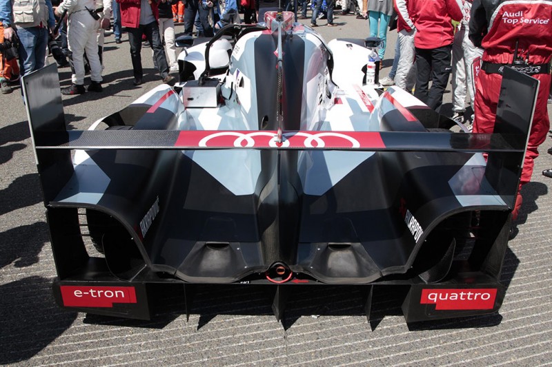 Audi aerodynamics for Le Mans