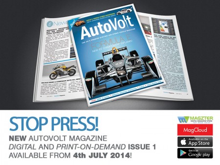 New AutoVolt Magazine digital and print on demand issue 1 available from 4th July 2014!