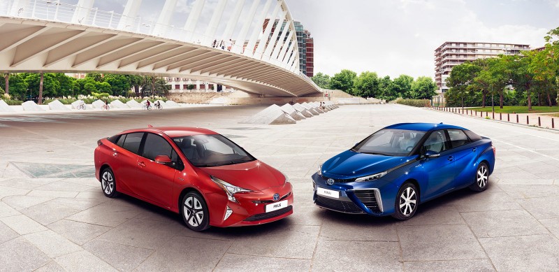 Toyota Prius & Toyota Mirai Sept 2015