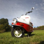 Cezeta electric scooter - Prototype 3 front