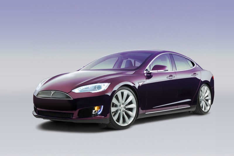 Tesla Model 3 Artists Impression - AutoVolt Magazine 16 July 2014