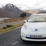 Chris Ramsey with Nissan LEAF 30kWh