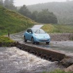 Nissan Leaf 30kWh in Wales 2016 - Near the Devil's Staircase
