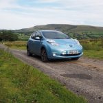 Nissan Leaf 30kWh in Wales 2016 - Brecon Beacons