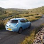 Nissan Leaf 30kWh in Wales 2016 - Brecon Beacons