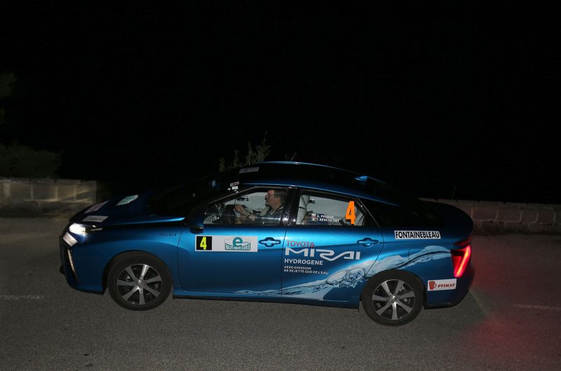 2016 e-Rallye Monte Carlo - The winning Mirai of Artur PRUSAK (POL) / Thierry BENCHETRIT (FRA)