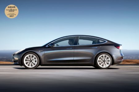 Autovolt awards 2017 Tesla Model 3